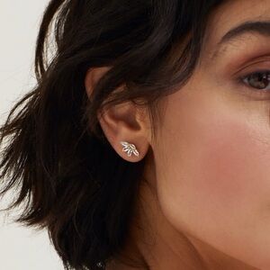 Mejuri Marquise Topaz Earrings Gold Vermeil